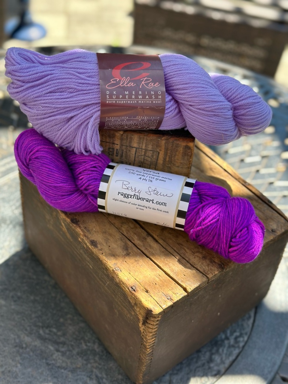 Luxury Merino Wool Yarn Bundle Ella Rae DK Superwash Raggz Fiber Art - Picture 2 of 7